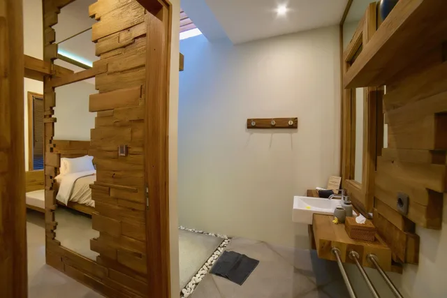 غرفة ديلوكس بسريرين منفصلين بإطلالة على المسبح، Ponte Villas 4/4