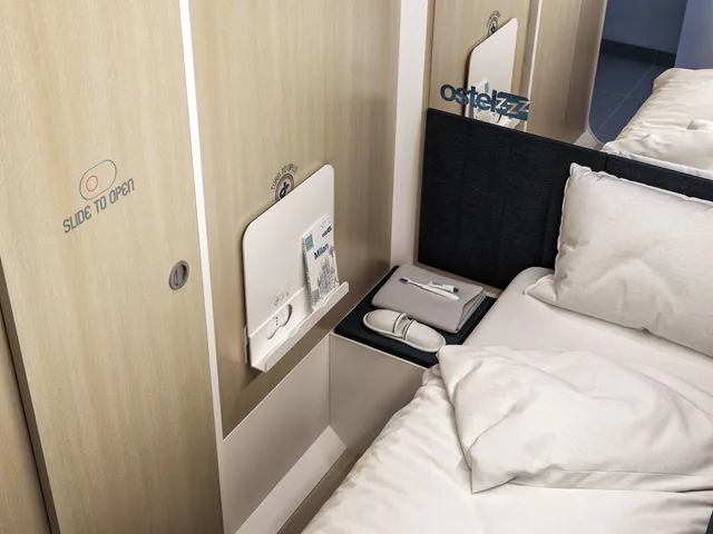 Capsule, Mixed Dorm, Standard, Shared Bathroom، Ostelzzz 4/4