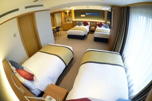 Moderate, Quadruple, Twin Beds, West Wing، Narita Tobu Hotel Airport 3/4