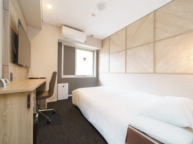 Semi Room, Single, Semi Double Bed, Smoking، Super Hotel Midosuji Line Esaka 2/6