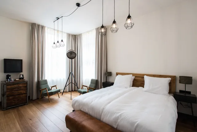 غرفة سوبيريور كبيرة بسرير كينج، Boutique Hotel D'oude Morsch 2/3