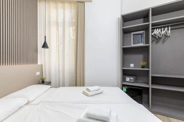 غرفة بسرير مزدوج أو سريرين منفصلين، BOUTIQUE HOSTEL JOYCE 1/6