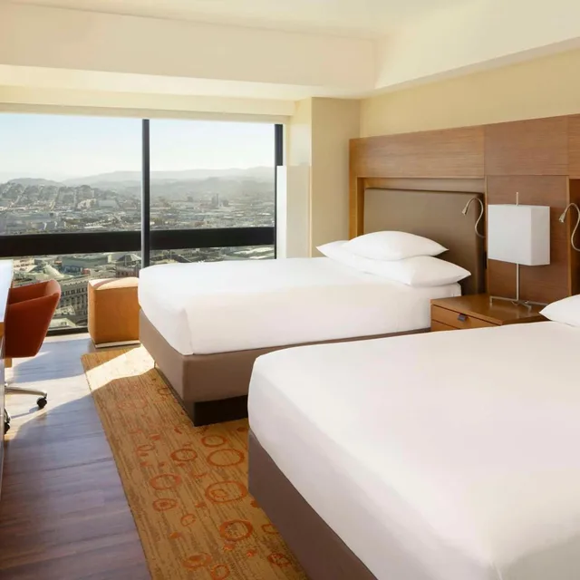 Room, 2 Double Beds, Square View، Grand Hyatt San Francisco 1/3