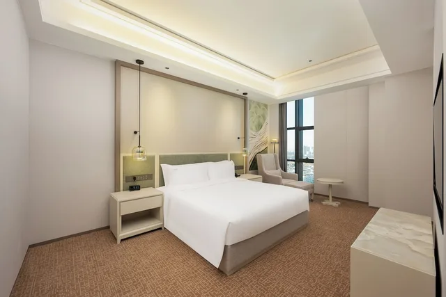 غرفة بريميوم بسرير فردي، Holiday Inn Jianhu 1/2