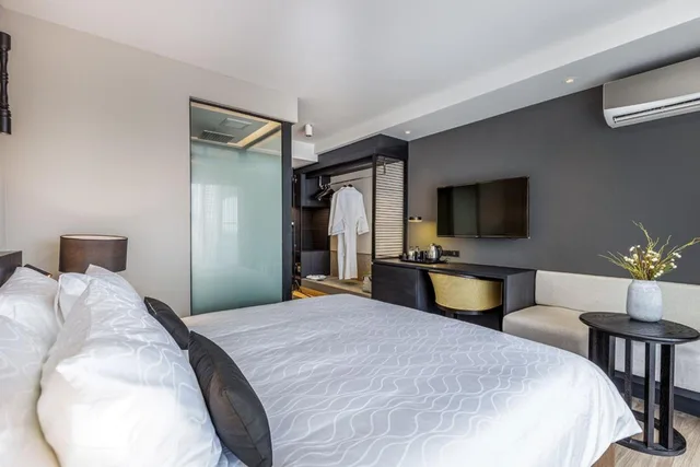 غرفة غراند ديلوكس بسرير مزدوج، Bayphere Hotel Pattaya JC 1/2