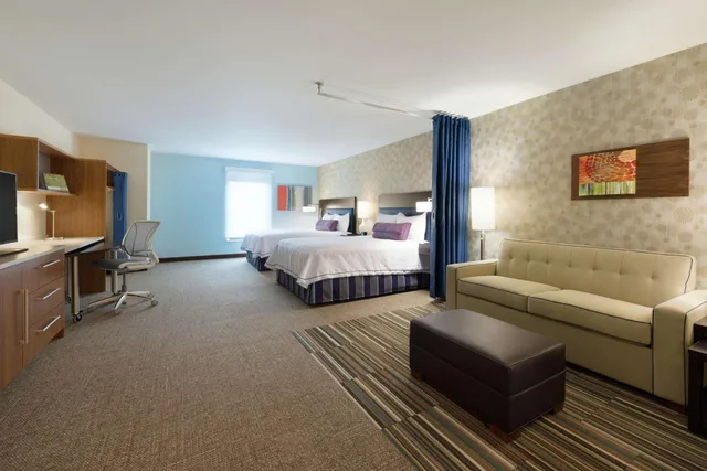 استوديو بسريرين كوين مع أريكة لذوي الإعاقة، Home2 Suites By Hilton Milwaukee Airport 1/5