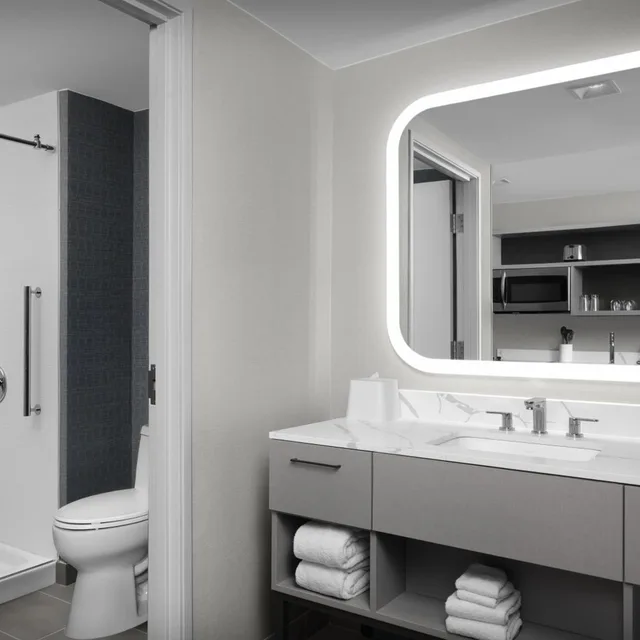 جناح استوديو بسرير كينج وسريرين كوين لذوي الإعاقة، Homewood Suites by Hilton Jackson 3/3
