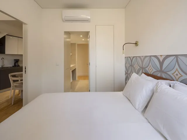 شقة بسرير كوين بغرفة نوم واحدة مع أريكة، Lisbon Serviced Apartments Santos 3/10