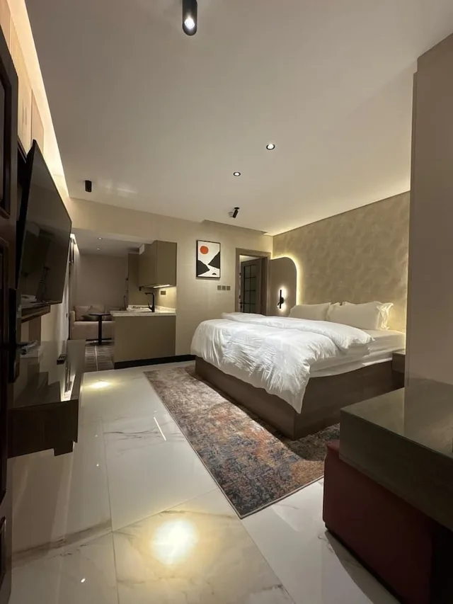 استوديو تنفيذي بسرير كوين، ثلاثة وستون أجنحة فندقية(Sixty Three Hotel) 4/10