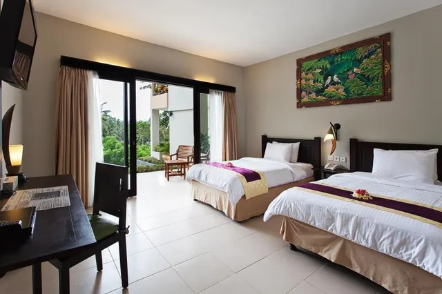 Seroja, Twin Beds، Kebun Villas and Resort 1/1