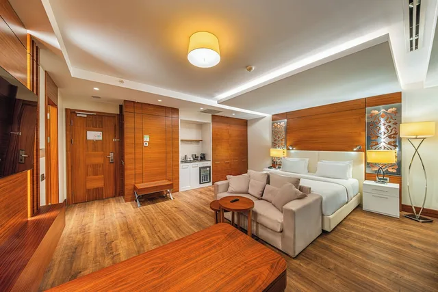 جناح بسرير كينج بحوض جاكوزي للمدخنين، Holiday Inn Ankara - Cukurambar 5/9