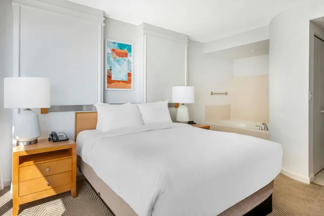 استوديو بسرير كوين بإطلالة جزئية على البحر، Hilton Vacation Club Daytona Beach Regency 5/5