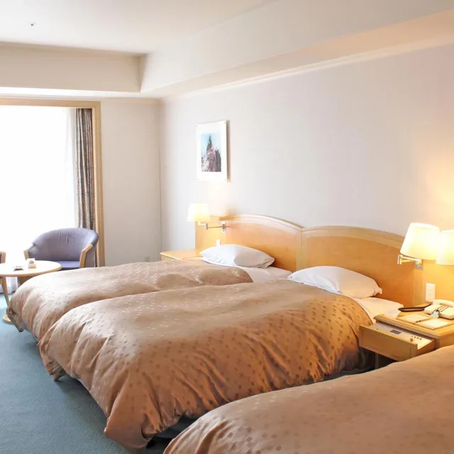 غرفة قياسية ثلاثية، Iyashi No Resort Kaga No Sachi Hotel Arrowle 2/2