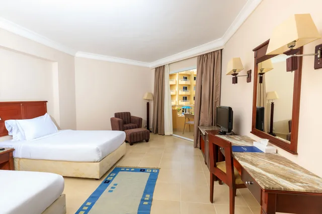 غرفة قياسية بسرير مزدوج، Amwaj Beach Club Abu Soma 1/1