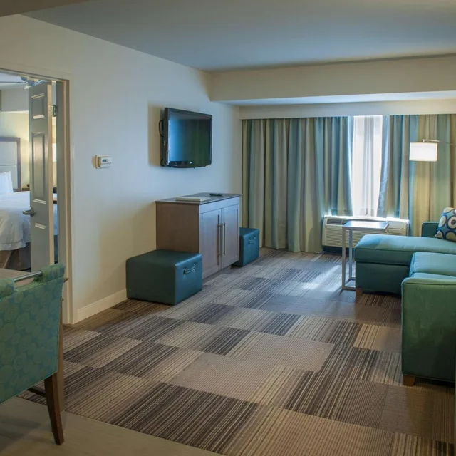 1 Bedroom, Suite, King Bed, Sofa, Hampton Inn & Suites New Orleans-Elmwood/Clearview Parkway Area 3/4