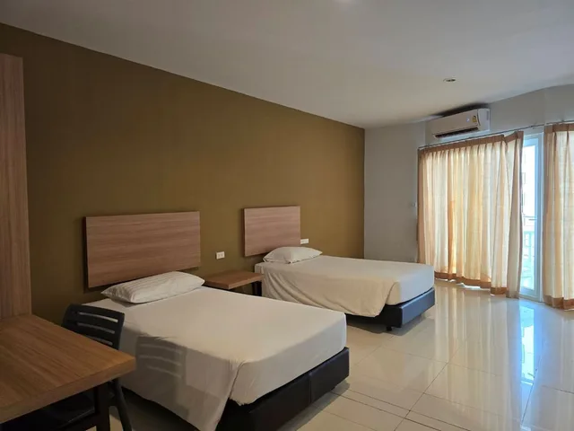 غرفة ديلوكس بسرير فردي، Jomtien Plaza Residence 9/10