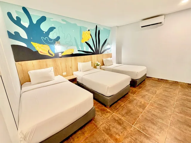 غرفة قياسية ثلاثية بسرير كينج وسرير فردي، Hotel Caribbean Cartagena 4/10