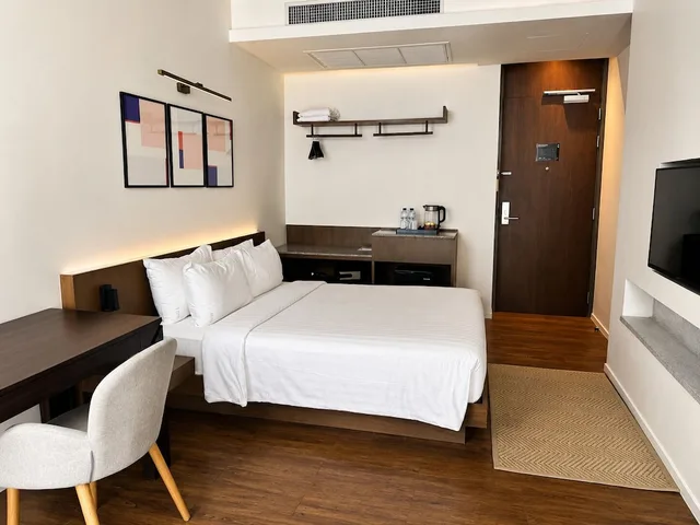 غرفة ديلوكس بسرير كوين، Norma Hotel Sathorn 3/10