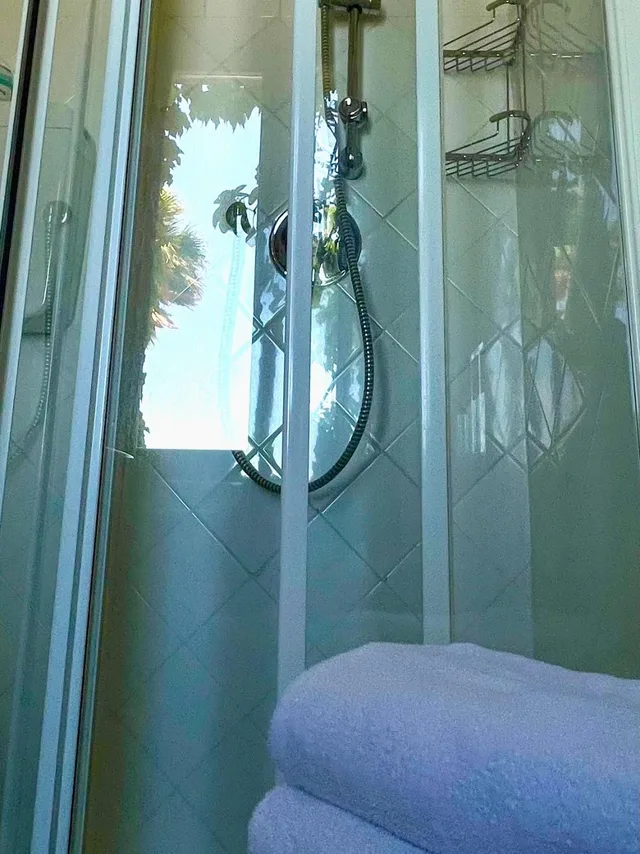 غرفة بسرير مزدوج أو سريرين منفصلين بإطلالة على البحر، Hotel Beau Rivage 6/9