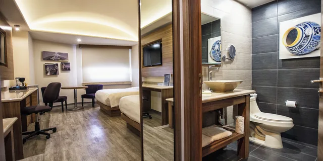 غرفة سوبيريور بسرير كينج، Jf Grand Hotel Ex Barcelo Jf Puebla 10/10