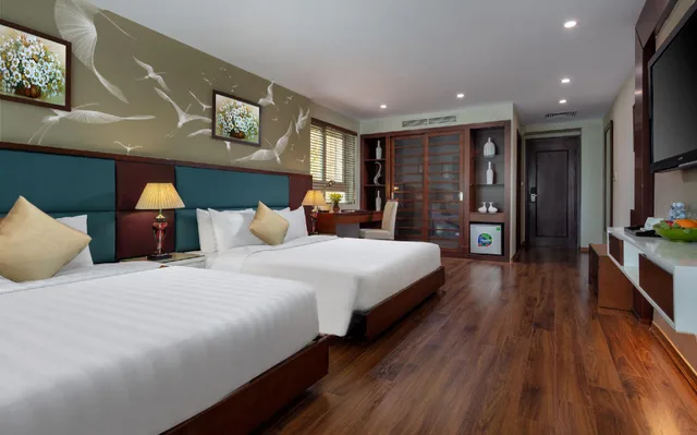 غرفة عائلية بسرير كينج وسرير فردي، SKYLARK HOTEL 3/3