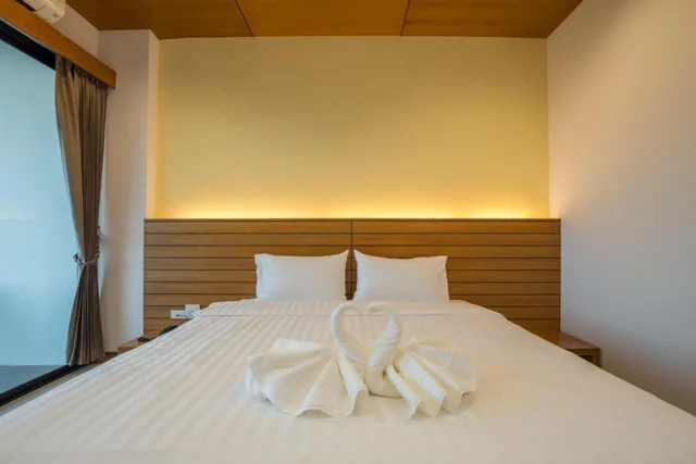 غرفة ديلوكس بسرير مزدوج، Sann View Hotel 4/9