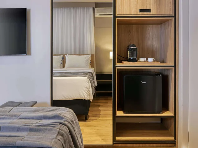 غرفة بريميوم بسرير مزدوج، Mercure Belo Horizonte Vila Da Serra Hotel 2/2
