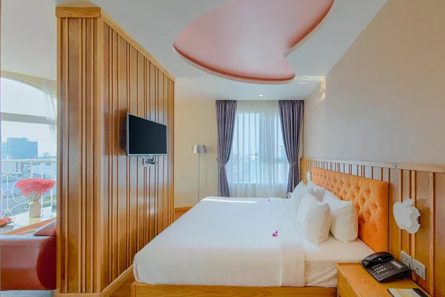 غرفة بريميوم بسرير مزدوج بشرفة، Sea Queen Hotel 7/10