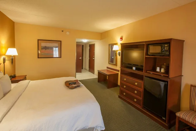 غرفة بسرير كينج لذوي الإعاقة، Hampton Inn Suites Stillwater 1/6