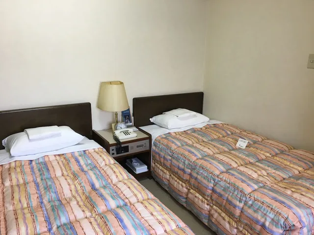 غرفة بسريرين منفصلين، Sky Heart Hotel Kawasaki 1/1