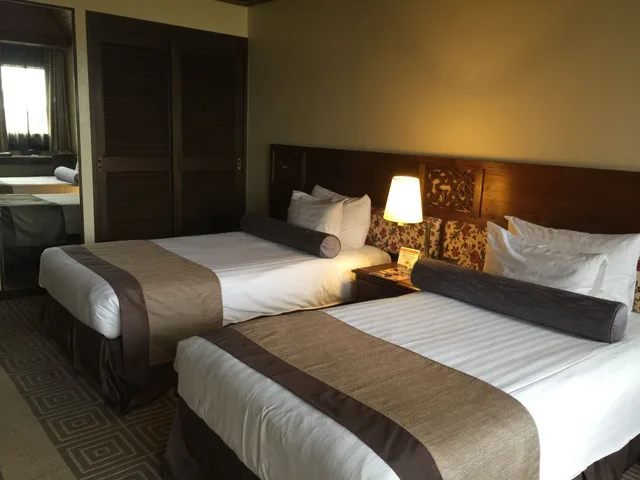 غرفة ديلوكس بسريرين منفصلين بإطلالة على البحر، Aqua Resort Club Saipan 2/4