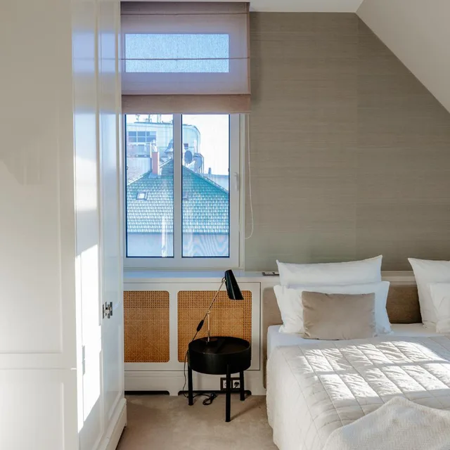غرفة بسرير مزدوج، Strandhotel Ostende 1/8