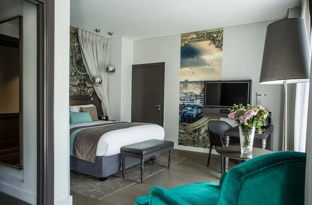 غرفة قياسية بسرير كوين، Hotel Indigo Paris - Opera by IHG 4/8