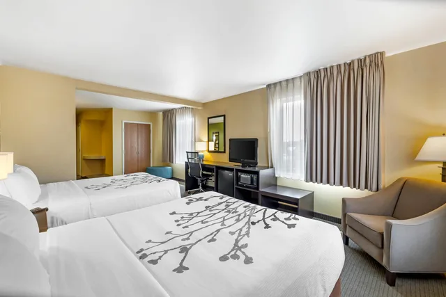جناح بسريرين كوين، Sleep Inn and Suites Redmond, OR 2/10