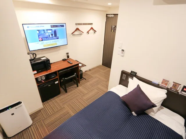 Semi Room, Single, Semi Double Bed، Hotel Livemax Nihonbashi Ningyocho 2/3