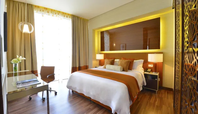 جناح بسريرين منفصلين بغرفة نوم واحدة، Fraser Suites Diplomatic Area, Bahrain 4/6
