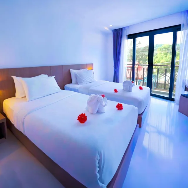 غرفة ديلوكس بسرير كينج، PHOENIX HOTEL KARON BEACH 3/10