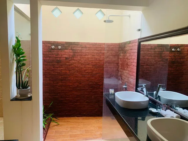 غرفة ديلوكس بسرير مزدوج أو سريرين منفصلين، Vietstar Resort Spa 5/6