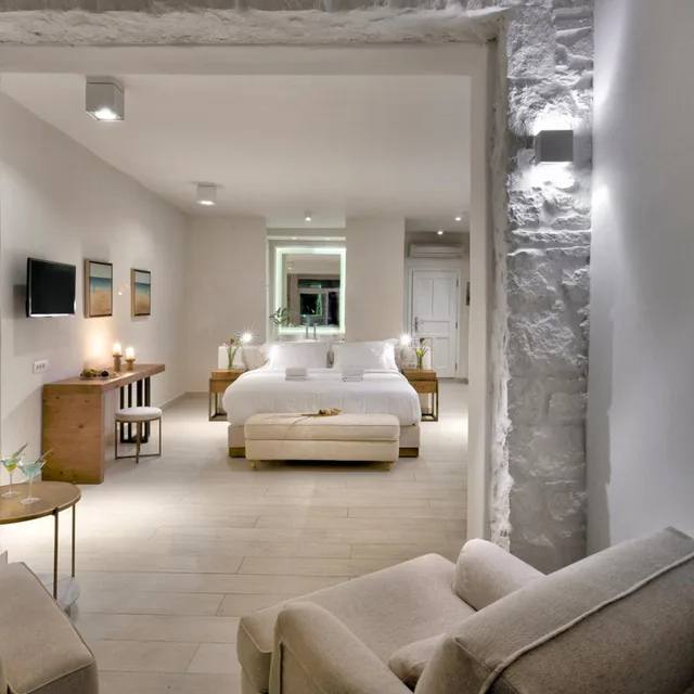 2 Bedrooms, Mediterranean, Suite, Villa, Sea View، Nissaki Boutique 9/10