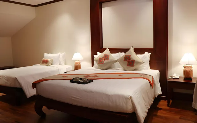 غرفة عائلية بسرير مزدوج، Houngvilai Hotel 2/2