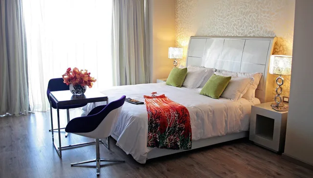 Deluxe, Lateral Side Sea View، Atrium Platinum Luxury Resort 3/6
