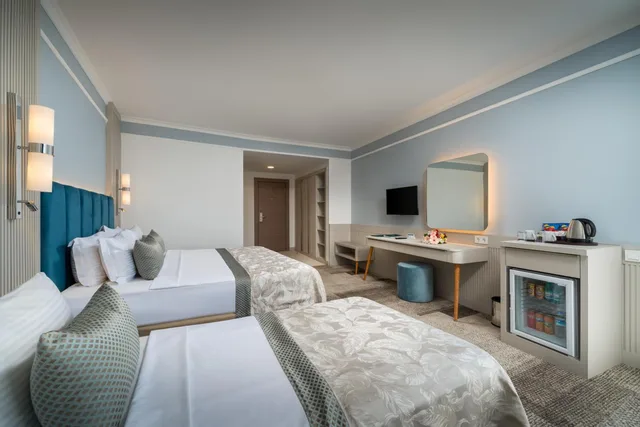غرفة بسرير مزدوج أو سريرين منفصلين بإطلالة على الحديقة، Pine Beach Hotel 8/10