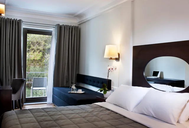 غرفة بسرير مزدوج أو سريرين منفصلين، Acropolis Hill Hotel Athens 1/2