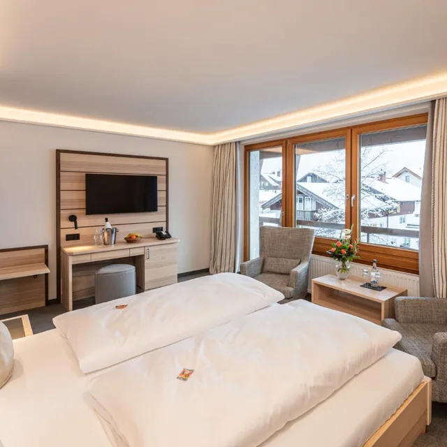 Room, Double Bed, Hotel Filser 1/6