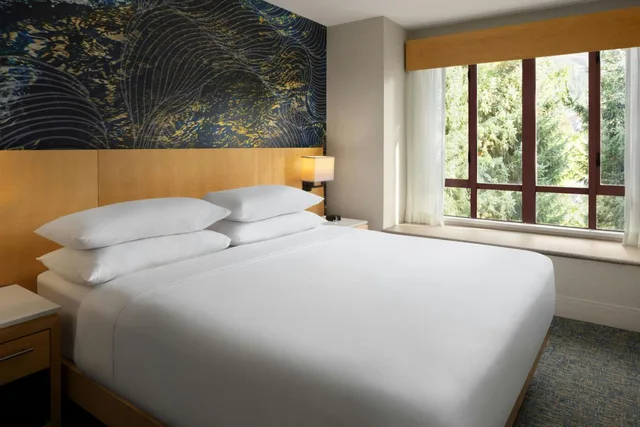 جناح بسرير كينج بغرفة نوم واحدة بمطبخ، Delta Whistler Village Suites 2/10