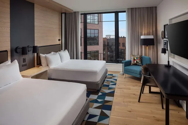 Room, 2 Queen Beds, District View، Canopy by Hilton Sioux Falls Downtown 1/3