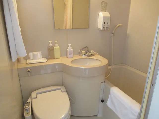 Room, Twin Beds, Smoking, Center Hotel Mihara 5/7