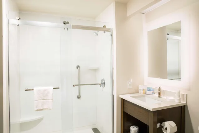 جناح بسرير مزدوج أو سريرين منفصلين بغرفتي نوم مع أريكة، Hampton Inn & Suites Seattle-Downtown 3/5