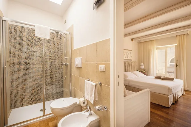 غرفة ثلاثية بثلاثة أسرّة بغرفة نوم واحدة، Masseria Bandino & Spa 9/10