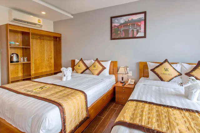 غرفة عائلية بإطلالة على المدينة بشرفة، Hoi An Vi Khoa Villa 3/10
